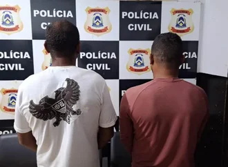 Dois homens são autuados por assassinato em propriedade rural de Araguaçu