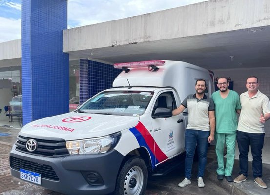 Ipupiara ganha reforço na saúde com nova ambulância em parceria com o Governo do Estado